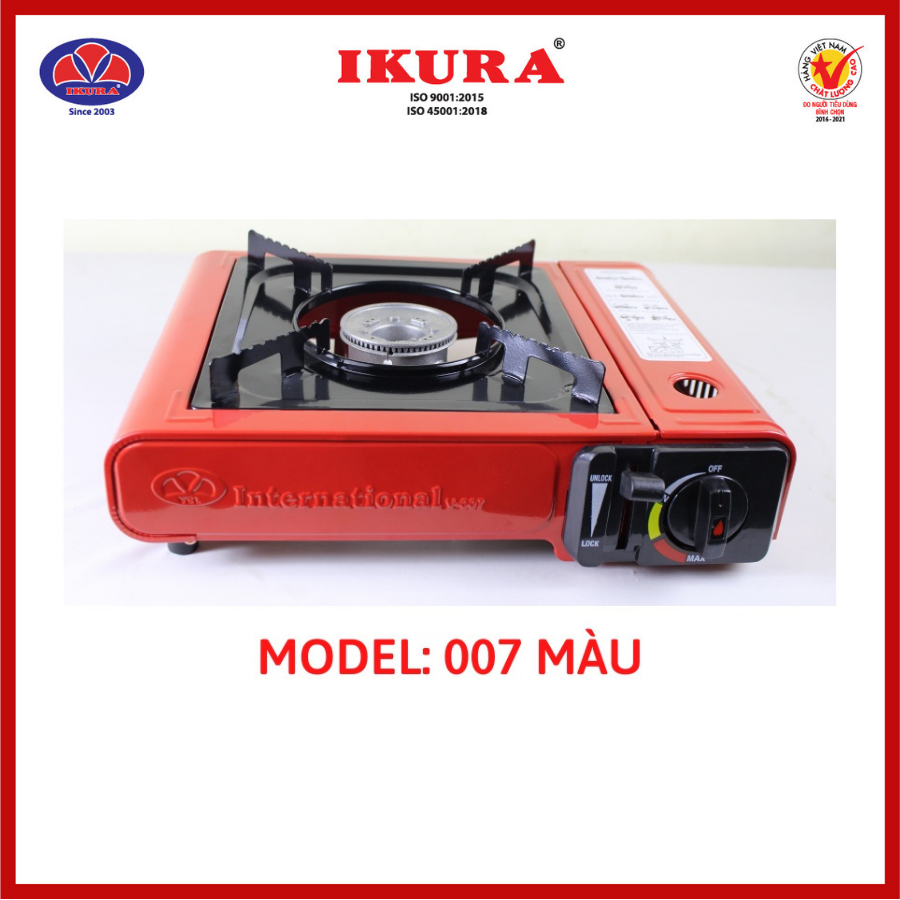 Bếp ga, bếp mini màu ikura - iv 007 - tiện lợi du lịch