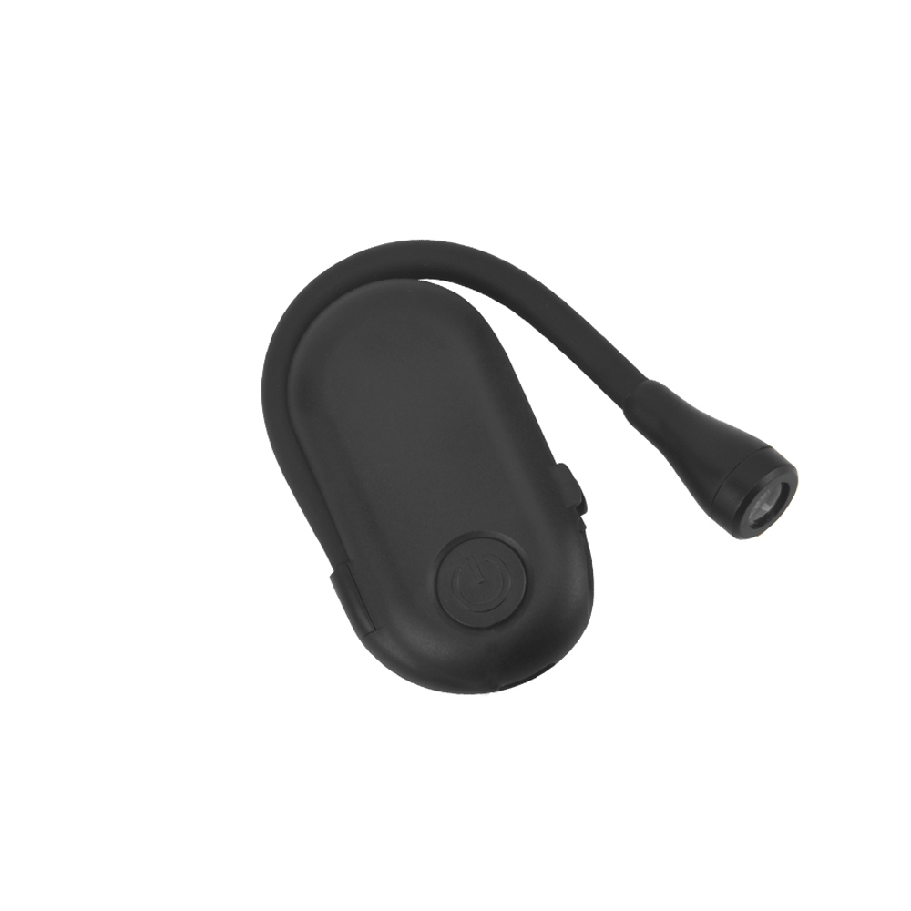 Detachable Clip Lamp Charging Lampu Baca Mini LED 3 Color 3W