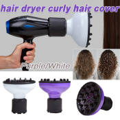 Hair Diffuser Attachment for Fine Thick Curly Hair, Professional Salon