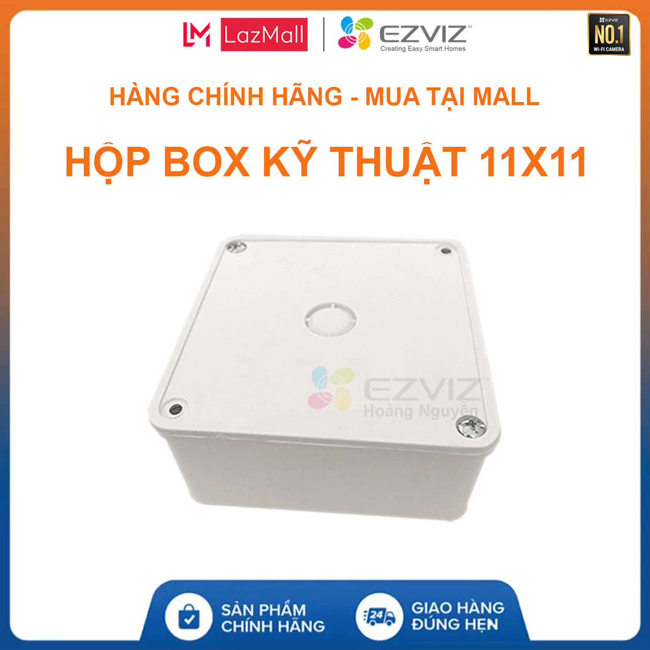 Hộp Box 11x11 Chuyên Dụng Cho Camera Hikvision Imou Ezviz KBvision