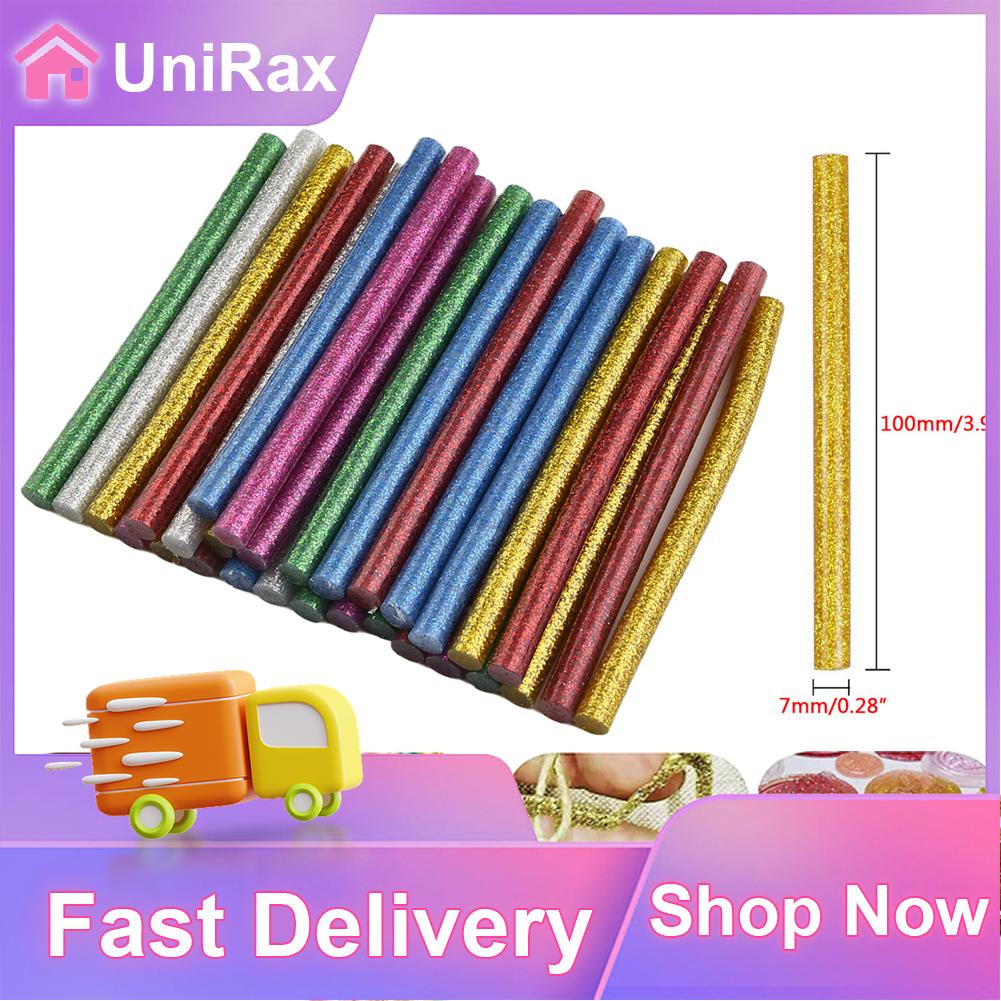 【Unirax】 sửa chữa keo nóng cho gậy sưởi ấm 30 chiếc gậy thay thế nóng keo dán kim tuyến 【hàng có sẵn】