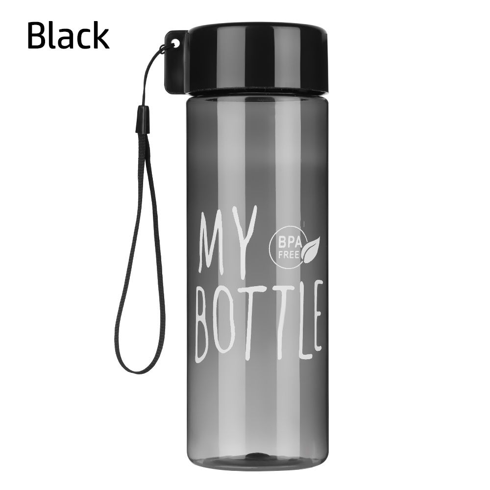 ANGRU4598 500ML Mùa hè Nhựa Công Suất lớn Uống Cup Thể thao Dưới Nước Chai Trong suốt Cà Phê Cốc Nước Trái Cây - 5