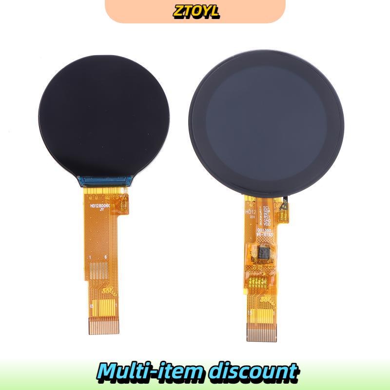ZTOYL IPS 1.28นิ้ว15PIN SPI 262K TFT จอแอลซีดีแบบทัชสกรีนตัวควบคุม GC9A01 CST816D ทัชสกรีน240 IC (RGB)x 240 ราคา 113 บาท*ส่งฟรี
