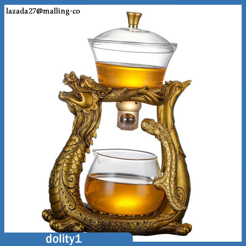 Glass tea set, lazy Kung Fu tea set, heat-resistant tea set, used for table decoration ราคา 526 บาท*ส่งฟรี