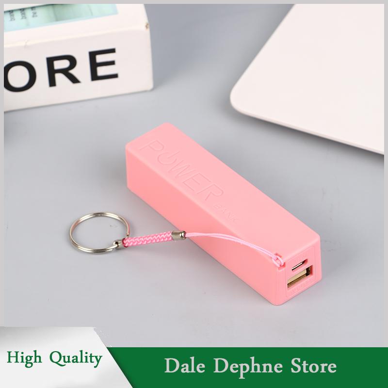 [Dale Dephne] Điện thoại di động ngân hàng sạc pin gói cho trường hợp tự làm hộp Protable đầy màu sắc stroage hộp - 4
