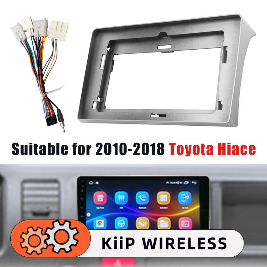 Frame Headunit Android Toyota Hiace 2010-2018 10 Inch Kabel Frame Headunit untuk Toyota Hiace dengan Kompatibilitas 9 Inch Harga 99,000 rupiah*Gratis Ongkir