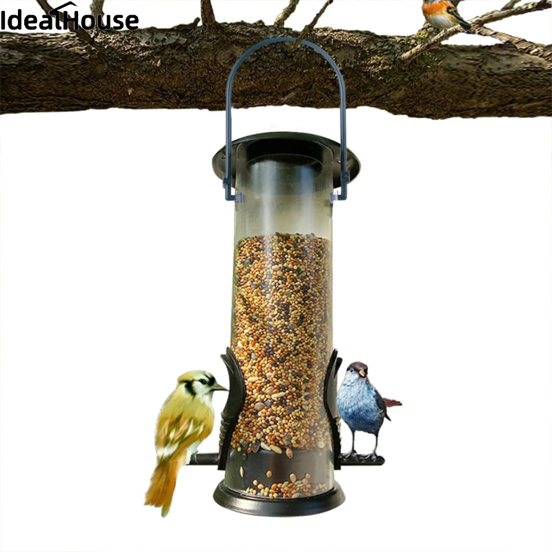 IDealHouse new Fast Delivery Bird Feeder Hanging Food Dispenser Parrot