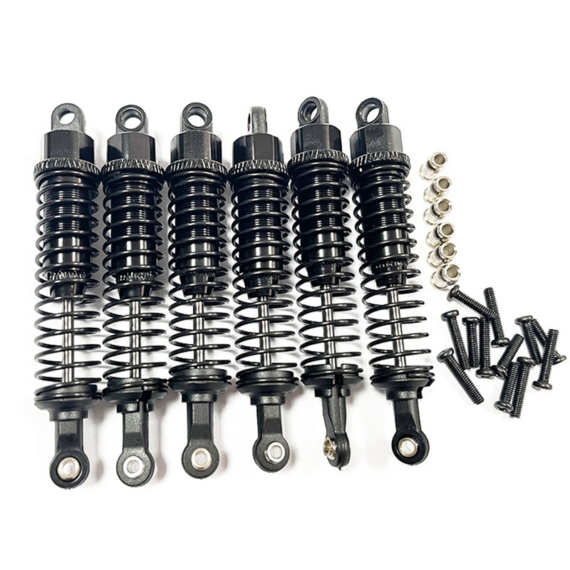 6Pcs Metal Oil Damper for XINLEHONG 9125 9155 9156 1/10 1/12 RC Car Upgrade Parts Accessories
