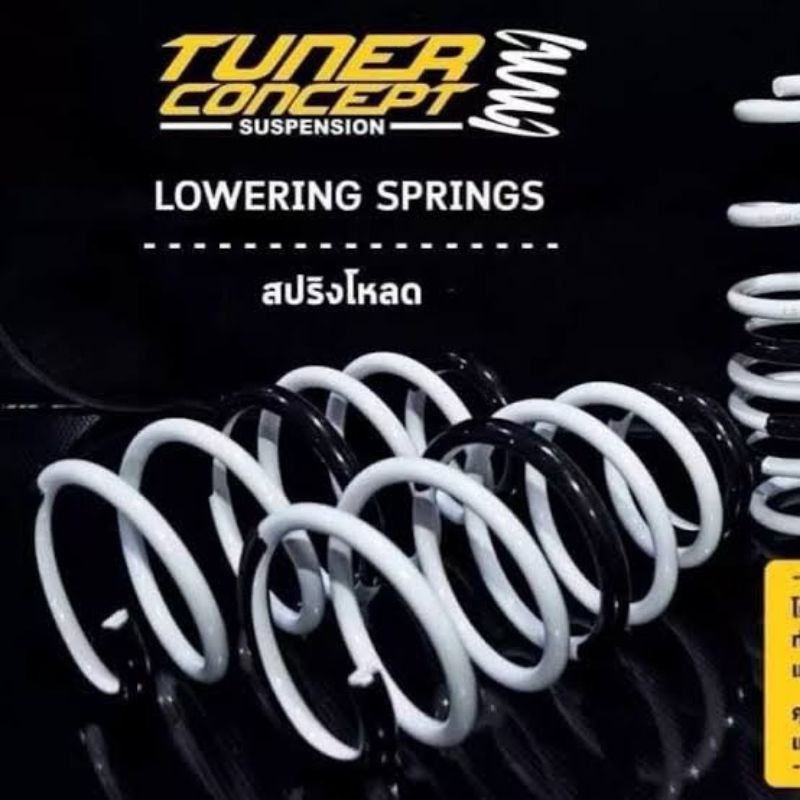 Spring-Loaded Tuner Concept for Toyota Vios Yaris Honda Mazda Nissan Mitsu, Exactly Matching the Model, Set of 4. ราคา 4,950 บาท*ส่งฟรี