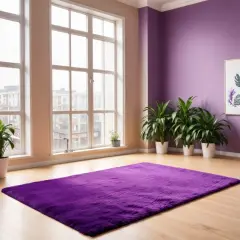 ( Anti Selip ) KARPET  BULU RASFUR UK 150X100X5,5CM LP