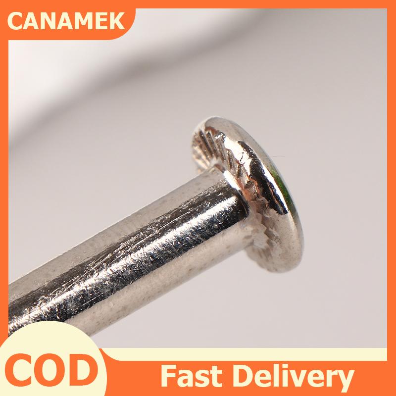 CANAMEK 2 Bộ Ốc Vít hành lý bằng thép không gỉ, phụ kiện hành lý bu lông bánh xe hành lý