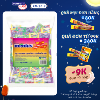 Kẹo nhai Mentos Hương trái cây hỗn hợp
