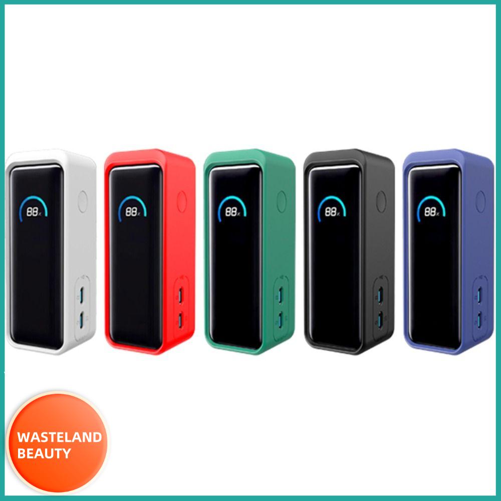 WASTELAND BEAUTY Silicone Protective Case Shockproof Dustproof Shell High Quality Soft Power Supply Cover for Anker Prime 9600mAh 65W Power Bank Travel