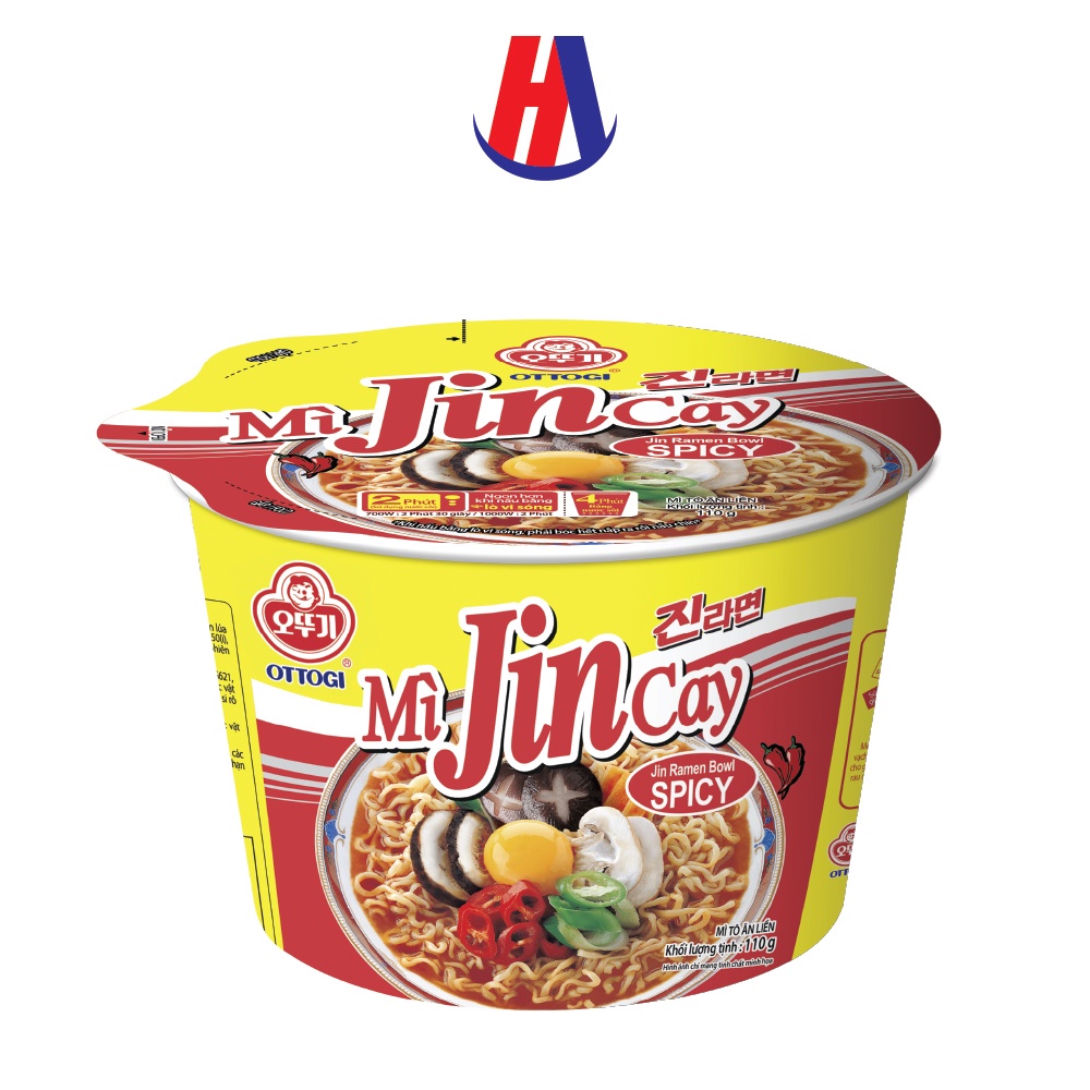 Mì tô jin cay ottogi 110g