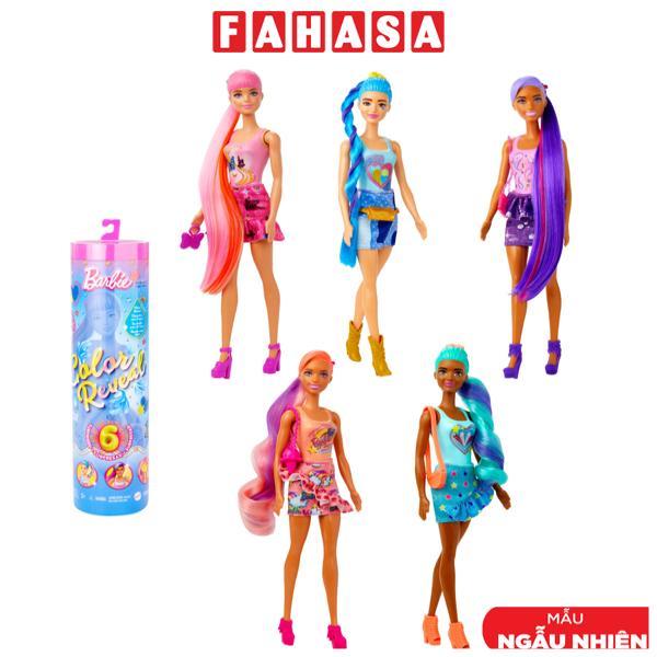 Đồ Chơi Búp Bê Barbie Đổi Màu - Phiên Bản Thời Trang Denim - Barbie HJX55