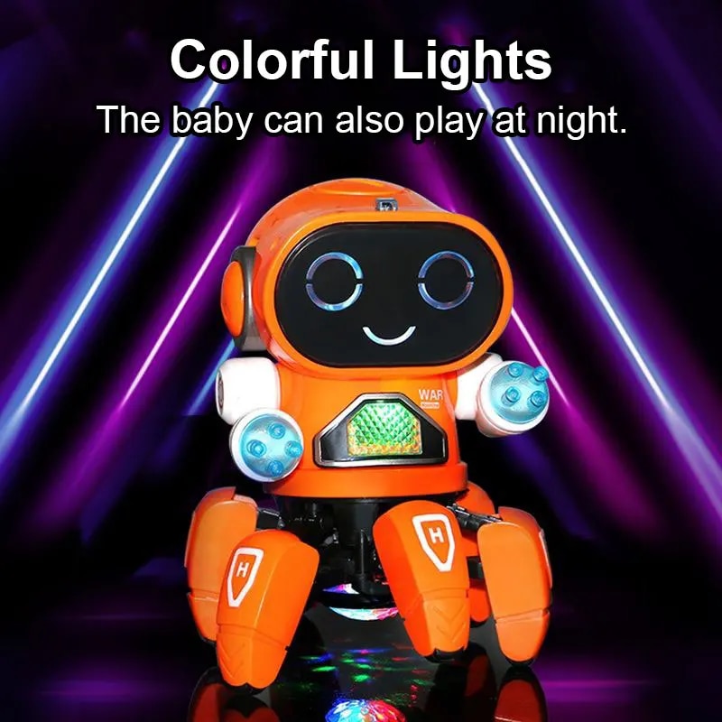 Kids Smart Electronic Humanoid Dance Robot Toy Intelligent B O Six Claws