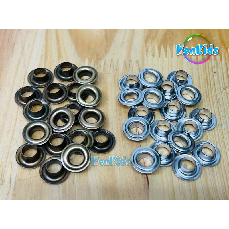 30g Khoen ore (mắt cáo) bọc lỗ đóng bạt  giày  túi da … màu bạc / màu đồng - 3mm / 4mm / 5mm / 6mm