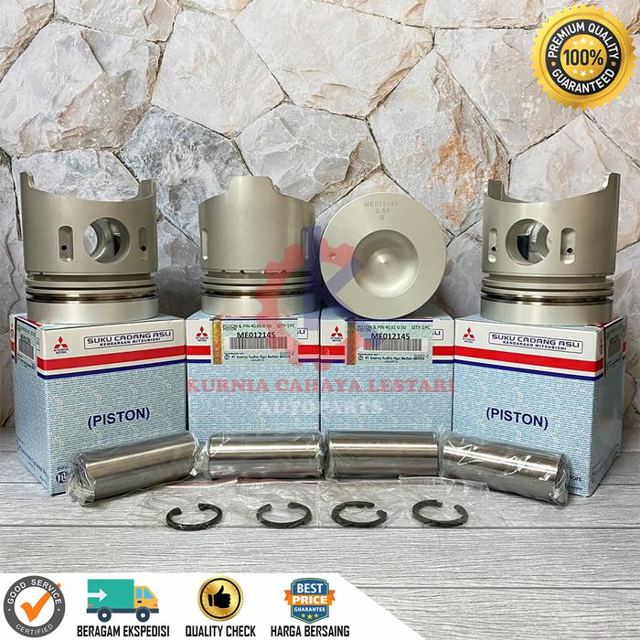 PISTON ASSY - SEHER SET MITSUBISHI 4D31 PS100 ALFIN STD 0.50-Kumma.id Harga  1,455,000 Ringgit*Penghantaran Percuma