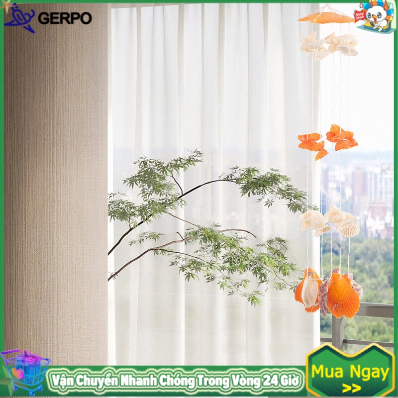 Chuông gió vỏ sò chuông gió vỏ ốc xà cừ treo chuông gió vỏ sò trang trí chuông gió Mặt dây chuyền