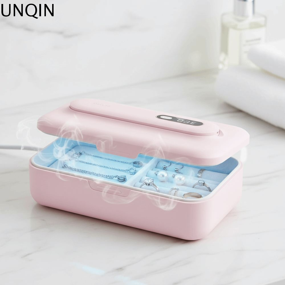 UNQIN Di động Hộp đựng núm vú giả Đa chức năng Máy khử trùng nhanh Hộp đồ chơi mọc răng Cần thiết Thân thiện với du lịch Hộp khử trùng Chăm sóc trẻ sơ sinh