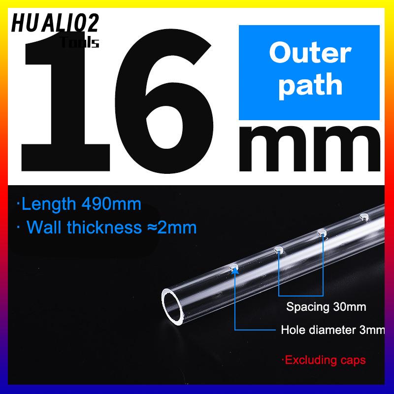 HUALI02 Bể cá lọc mưa phun Bar dòng chảy ra ống trong suốt Acrylic mưa vòi hoa sen Outlet Ống kit bể cá Bộ lọc bên ngoài accessries - 5