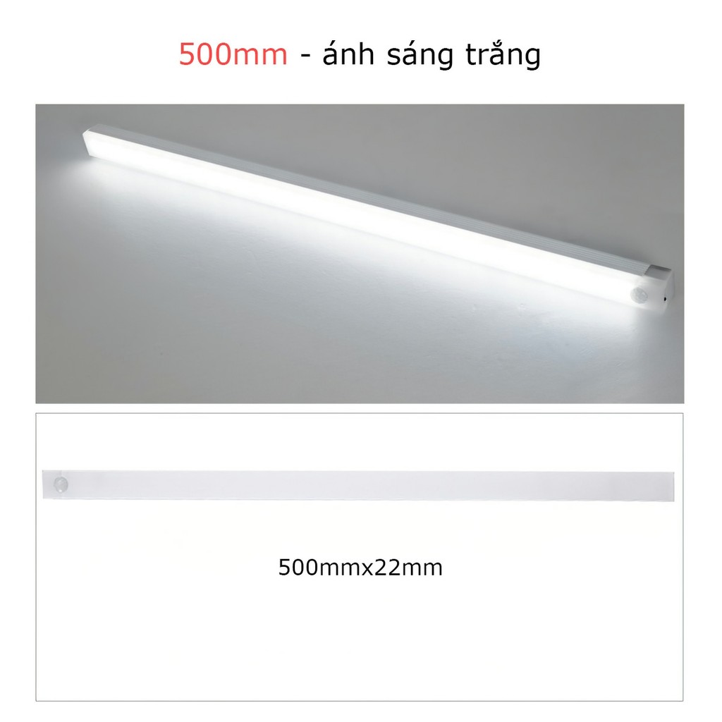 Đèn led cảm biến chuyển động đèn ngủ không dây cổng sạc usb gắn tường tủ bếp nhà vệ sinh cầu thang BIGBA