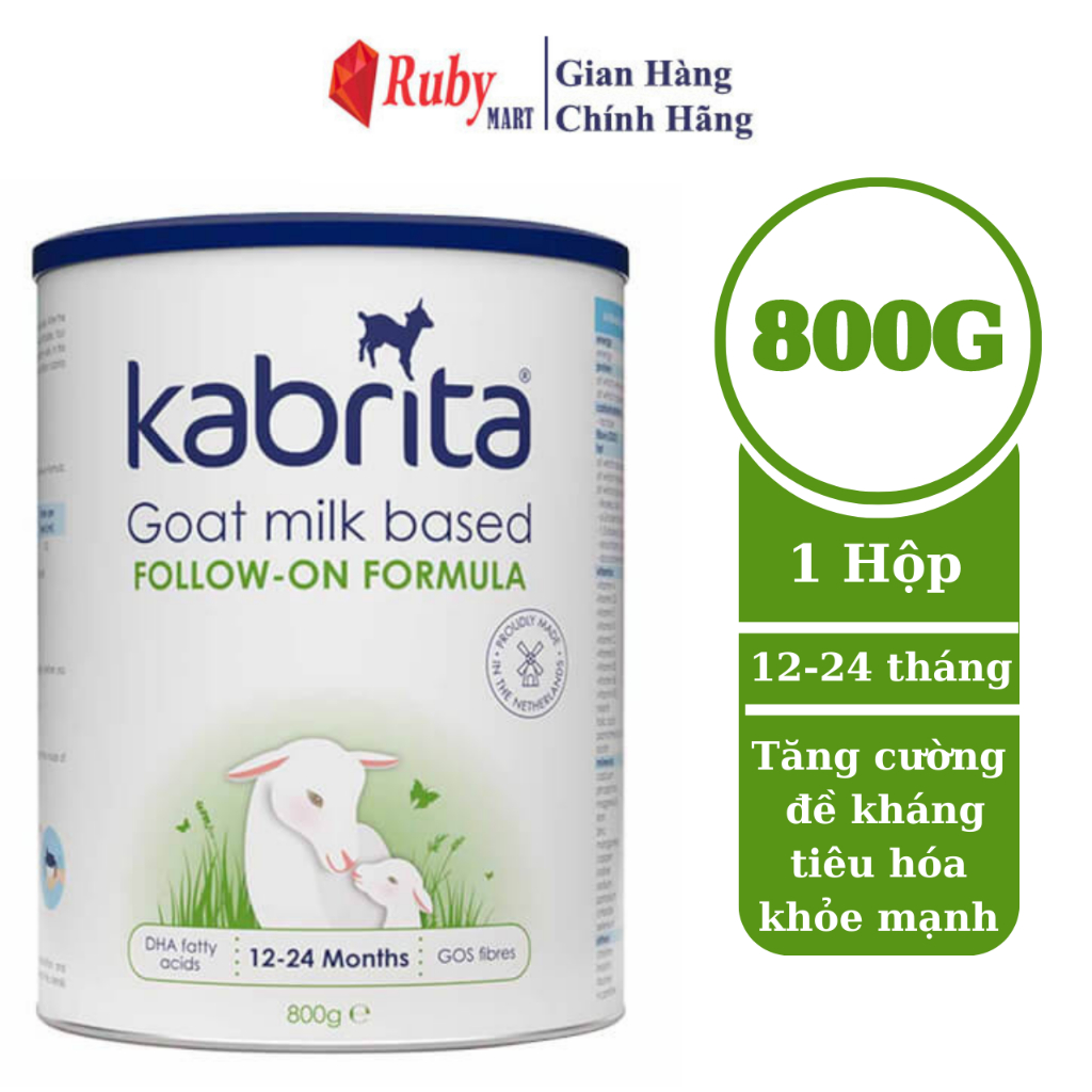 Date T2 24 Sữa dê Kabrita Số 2 800g 1-2 tuổi