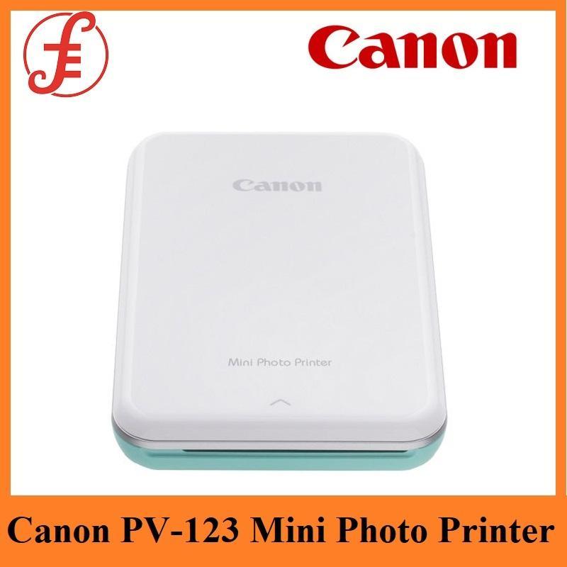 Canon PV-123 Mini Photo Printer Rose Gold / Mint Green / Slate Grey PV123 Pocket photo printer Singapore