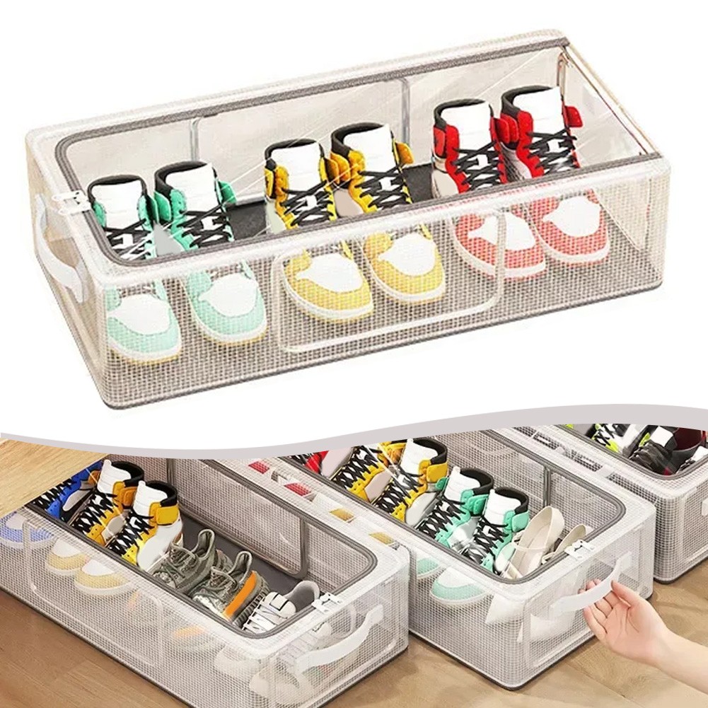Hozzby Dọc Tiết Kiệm Không Gian Stackable đồ để giày Cho Tủ Quần Áo Và Sử Dụng Nhà 【Sẵn Hàng 】