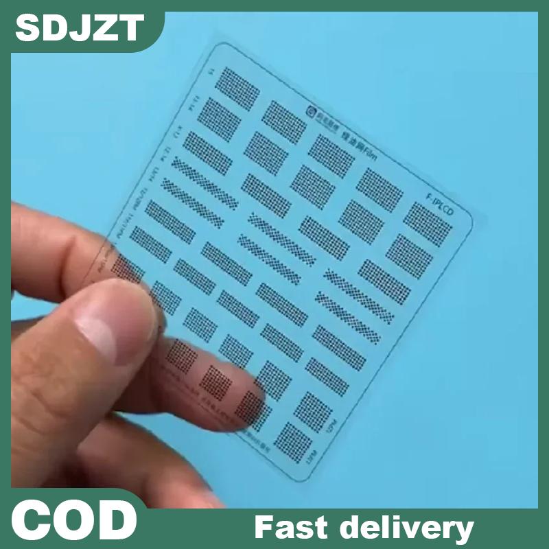 【SDJZT Tools】 CPU Bo mạch chủ công cụ sửa chữa F-IPLCD màu xanh lá cây dầu BGA reballing Stencil 6 trong 1 cho loạt điện thoại Độ chính xác cao chuyên nghiệp sử dụng Giá 56,857 Đồng*Miễn phí vận chuyển