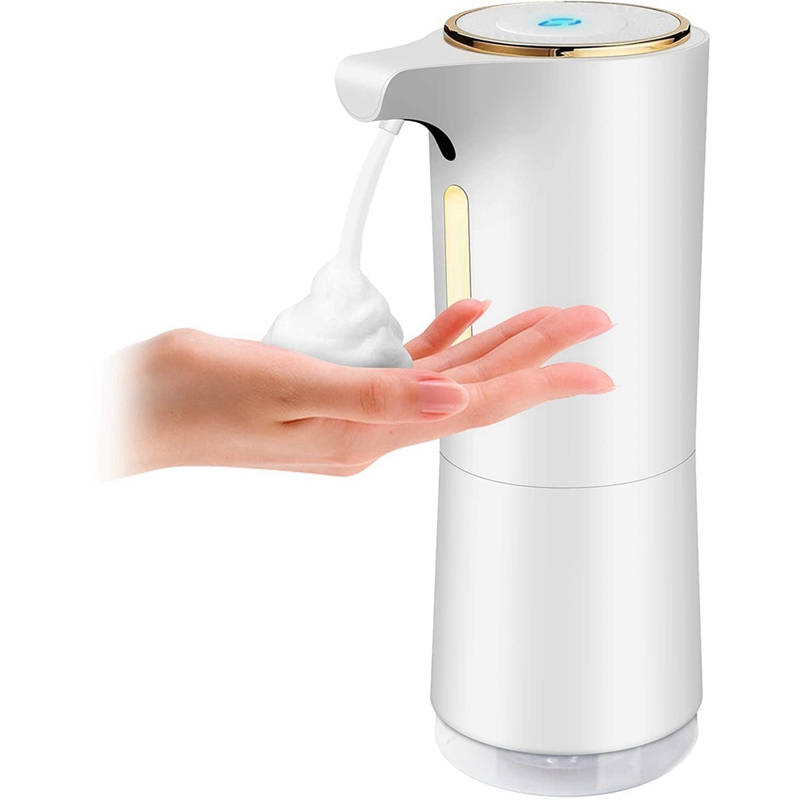 Foam Soap Dispenser Automatic, 300Ml Rechargeable Touchless Soap Dispenser for Bathroom Hospital Hotel Office