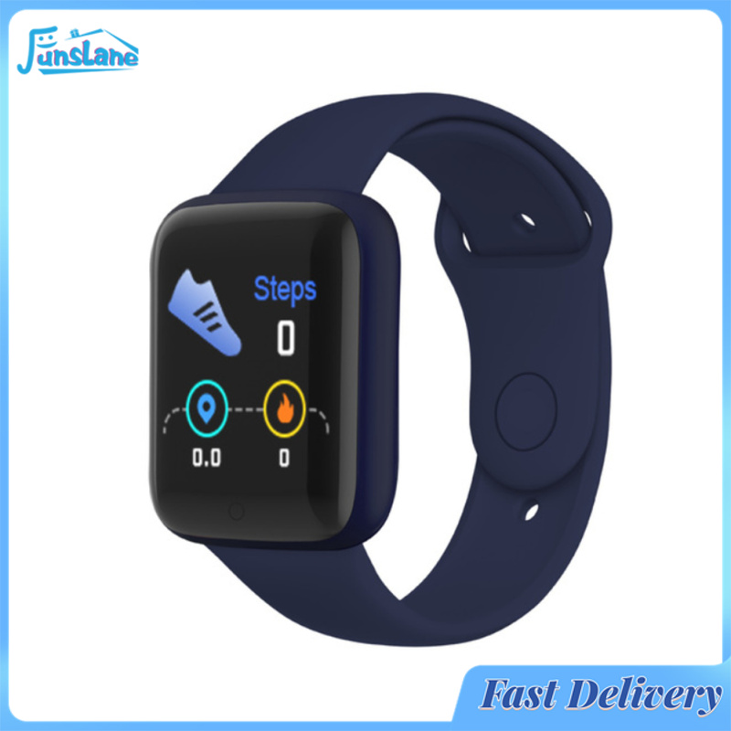 FunsLane Y68 Pro Smart Watch For Men Women Bluetooth-compatible Heart Rate Monitor Fitness Sports Smartwatch (Macaron) ราคา 91 บาท*ส่งฟรี