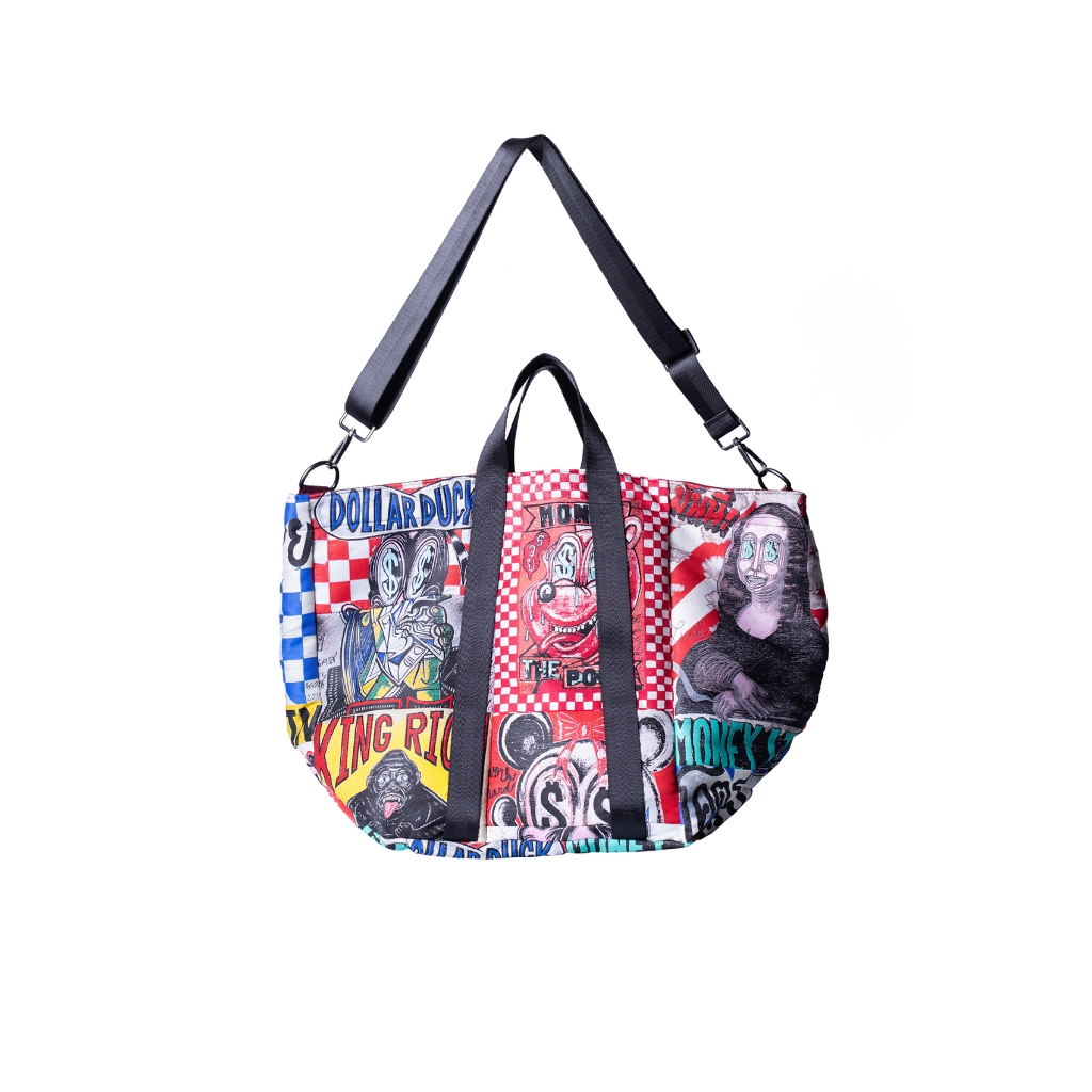 ONE MORE THING X LUCK MAISALEE
DUFFLE BAG – LUCK MAISALEE - ยี่ห้อ absolutesiam ราคา 19,000 บาท*ส่งฟรี