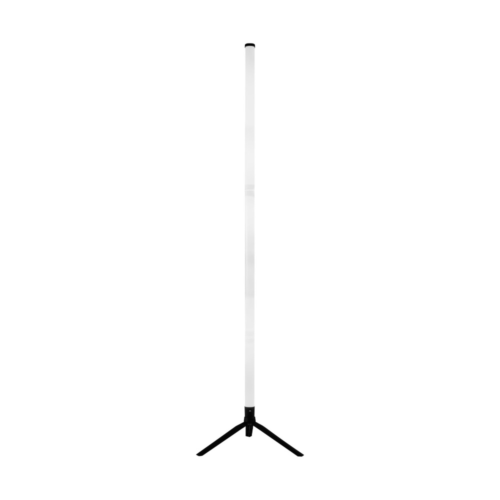 LINSBAYWU Điều khiển từ xa Đèn sàn RGB Điều khiển ứng dụng Bluetooth Thay đổi màu sắc Đèn góc tạo không khí Hiện đại Nguồn USB Đèn đứng có thể điều chỉnh độ sáng Dành cho phòng ngủ và phòng khách