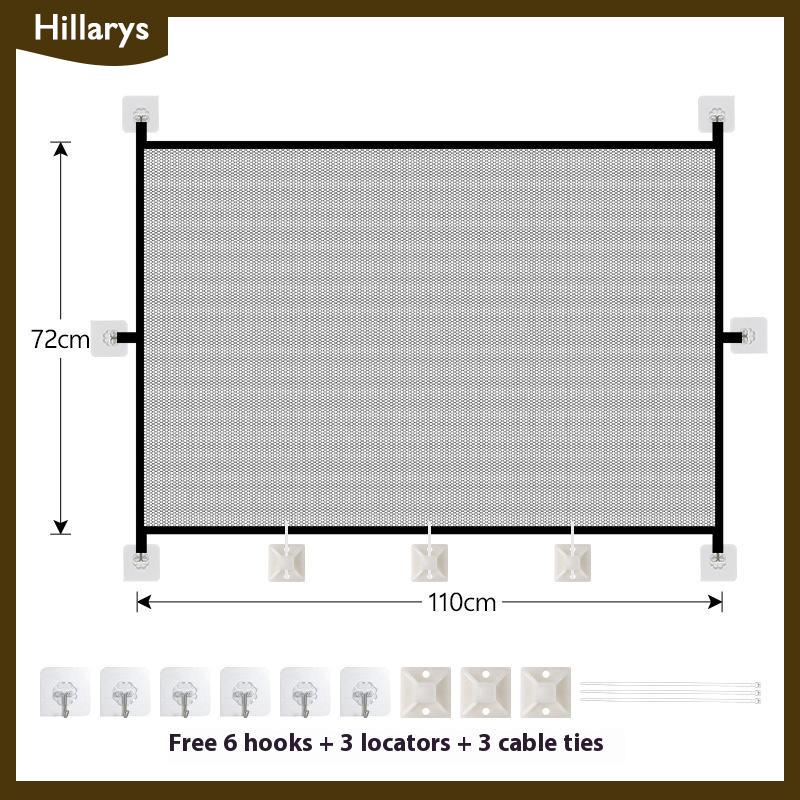 [Hillarys] Có thể gập lại con chó hàng rào Pet cách ly Net an toàn hàng rào Pet ma thuật cổng bé an toàn cửa - 3