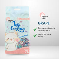 PAWSITIVE VIBES Tofu Candy Cat Litter 7L Pasir Kucing Harum - Pasir Kucing Gumpal Pasir Kucing Soya