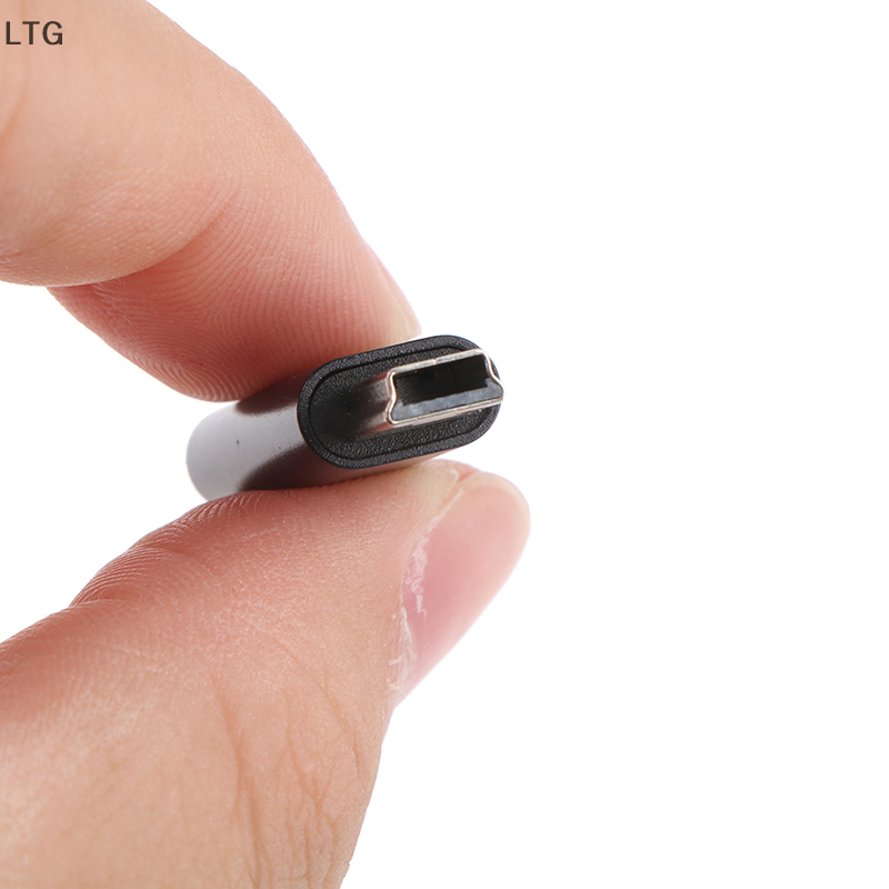 LTG Mini 5 Pin USB Adapter B Male to USB Type C Female Data Data Transfer