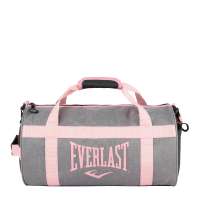 Everlast Unisex Adults Barrel Bag(Grey/Coral)- Sports Direct One Size