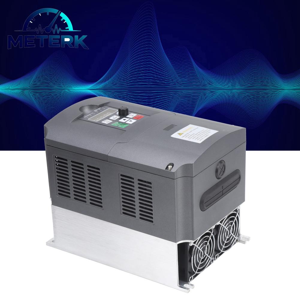 Meterk Bộ điều khiển tốc độ động cơ 3 pha 220v đến 380v 11kw 15HP Giá 10,686,000 Đồng*Miễn phí vận chuyển