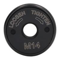 TUPABA Ren M14 Đai ốc  bích máy mài góc Thay đổi nhanh chóng Đen Đai ốc  bích tháo nhanh Chuyên nghiệp Ốc vít tự khóa có vành Phụ tùng thay thế