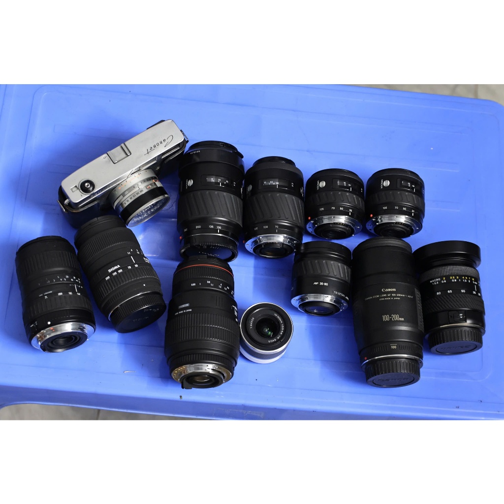 Lens sigma, canon, sony, minota, pentax các loại