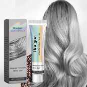 HOEGOA Permanent Grey Hair Dye, Gentle on Scalp