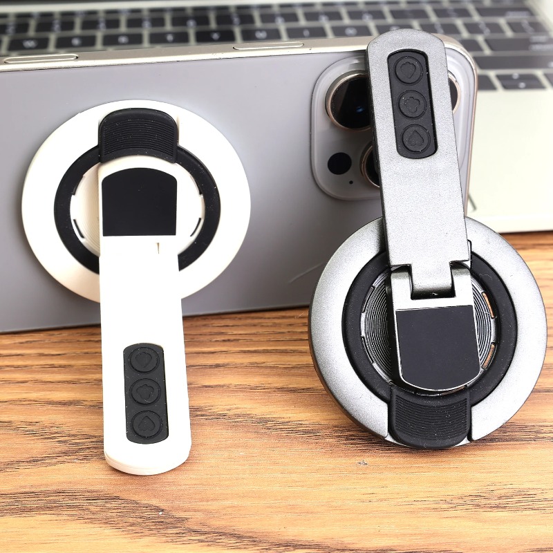 Double Side Mobile Phones Holder 360 Degree Rotatable Self-Adhesive Strong Bracket Unversal Phone Desk Stand