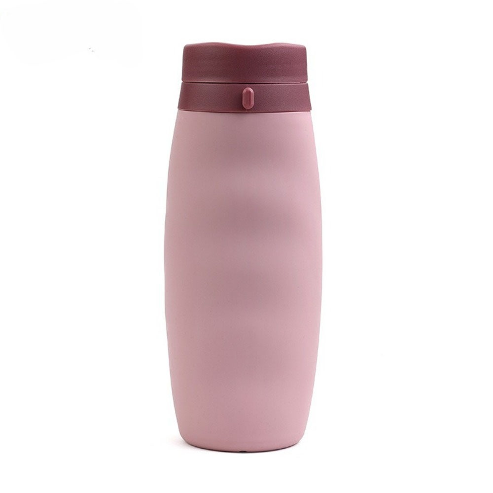 SQUAD Silicone cấp thực phẩm Bình nước gấp gọn Chịu được nhiệt độ cao 600ML Cốc nước có thể gập lại Di động Có thể tái sử dụng Cốc silicon có thể gấp gọn Ngoài trời - 3