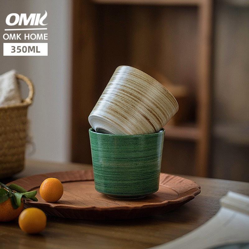 OMK Japanese Style Ceramic Teacup Vintage Coffee Mug Kung Fu Tea Cup ราคา 290 บาท*ส่งฟรี