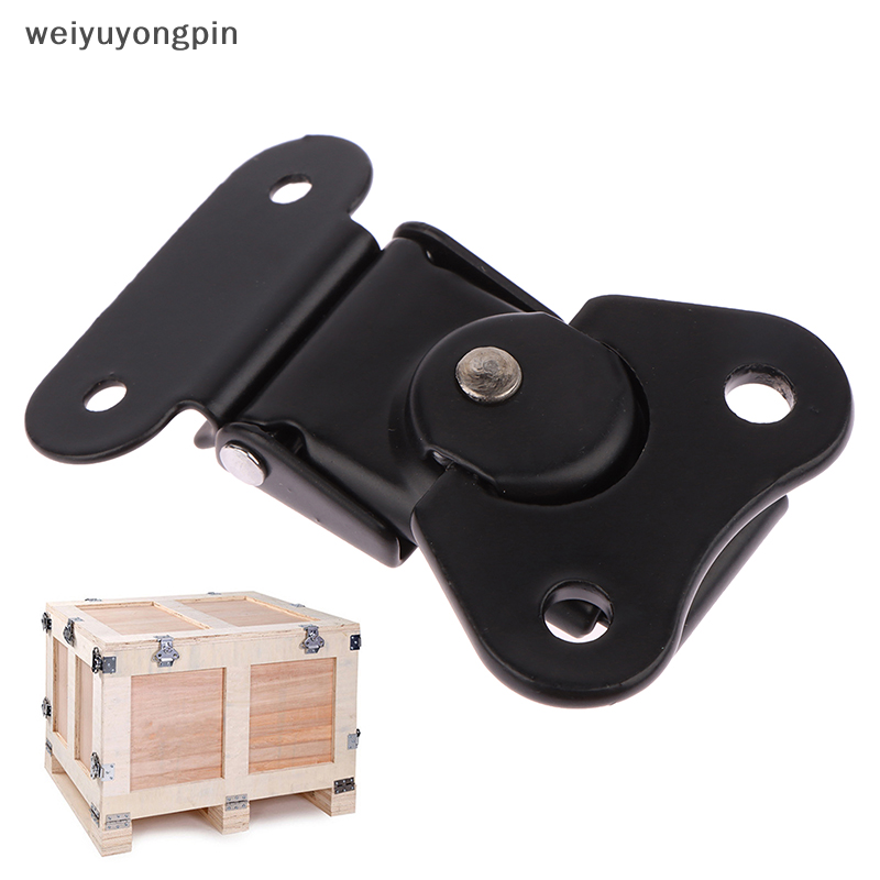 weiyuyongpin Bướm Xoắn chốt thủ môn chuyển đổi kẹp đen nhỏ hộp khí bướm nặng khóa chung cho trường hợp chuyến bay phụ kiện phần cứng