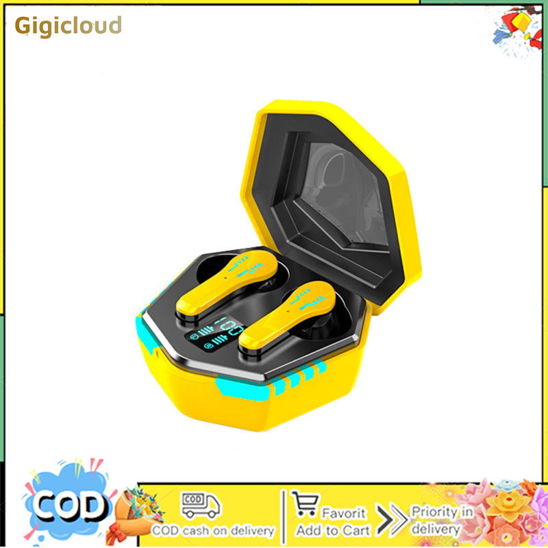 N35 Wireless Earbuds Noise Canceling Mic In Ear Gaming Headset With LED Power Display Charging Case For Phones Laptop ราคา 190 บาท*ส่งฟรี