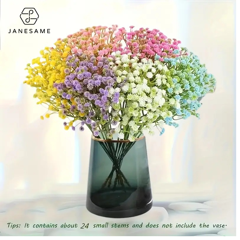 Realistic Baby's Breath Artificial Flowers for Wedding Bouquets and Home Decor ราคา 22 บาท*ส่งฟรี