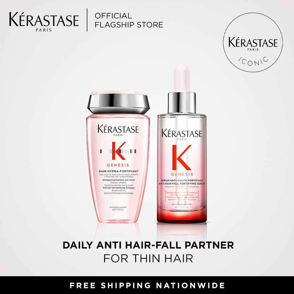 Kerastase Genesis Anti Hair Fall Fortifying Set (Sulfate Free Shampoo and Scalp Serum)