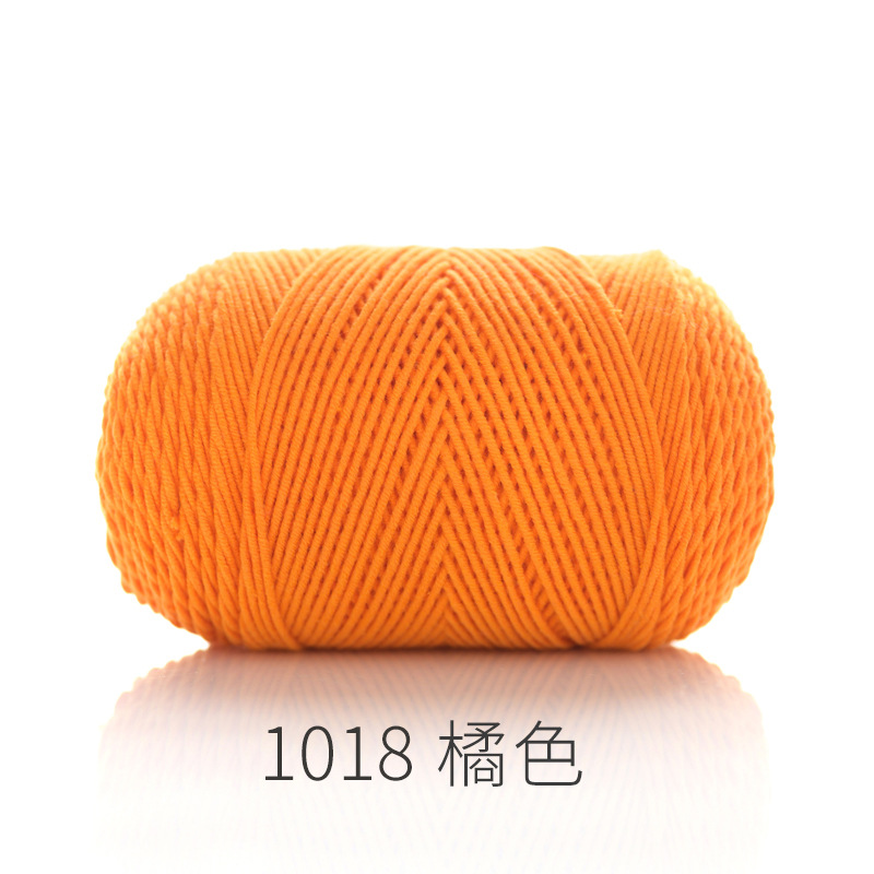 5ply Milk Cotton Yarn/ Handmade DIY Knitting Wool/ Rainbow Yarn/ Benang Kait/ Crochet Yarn/ Knitting Yarn/ 五股牛奶纯色棉/ 针织